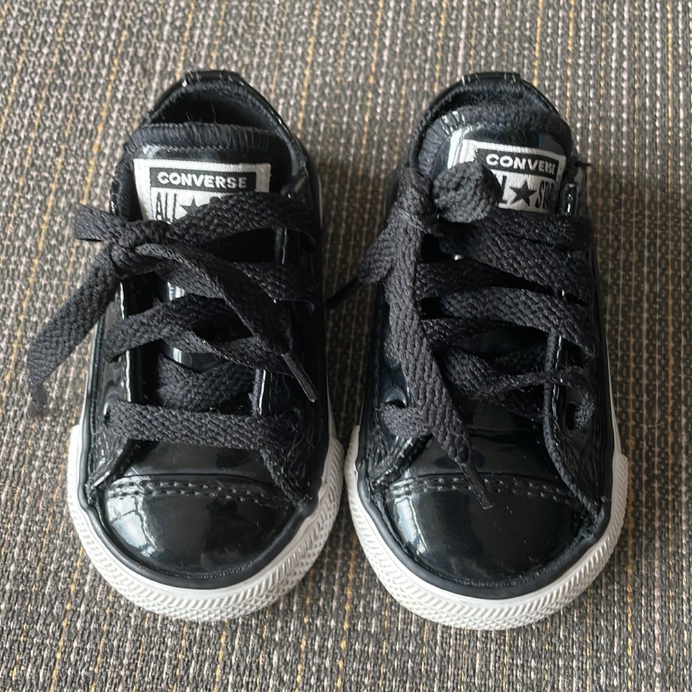 Converse Kids: Toddler black converse